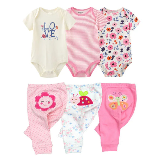 Cotton Bodysuits - 6pcs