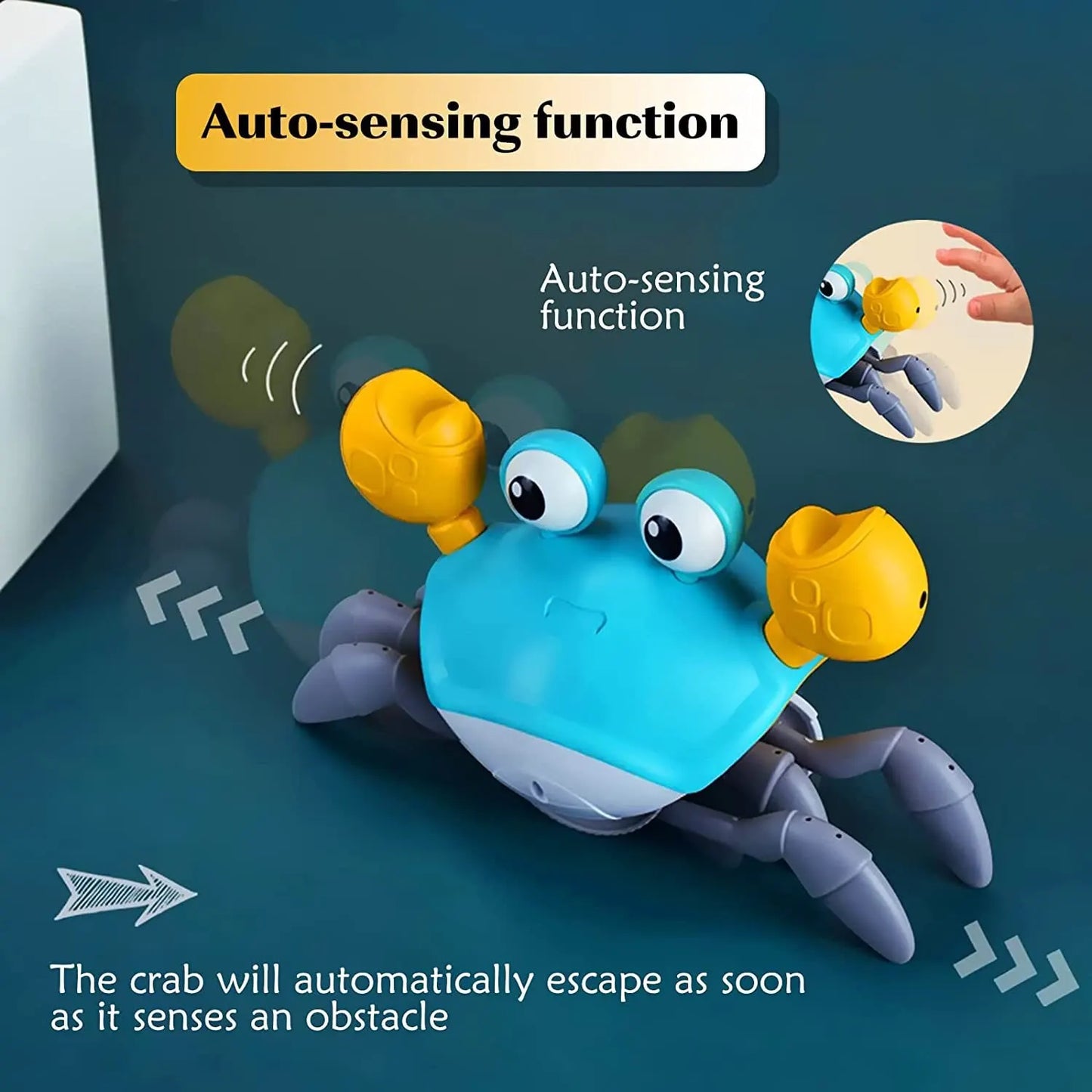 Crab Electronic Pet With Music