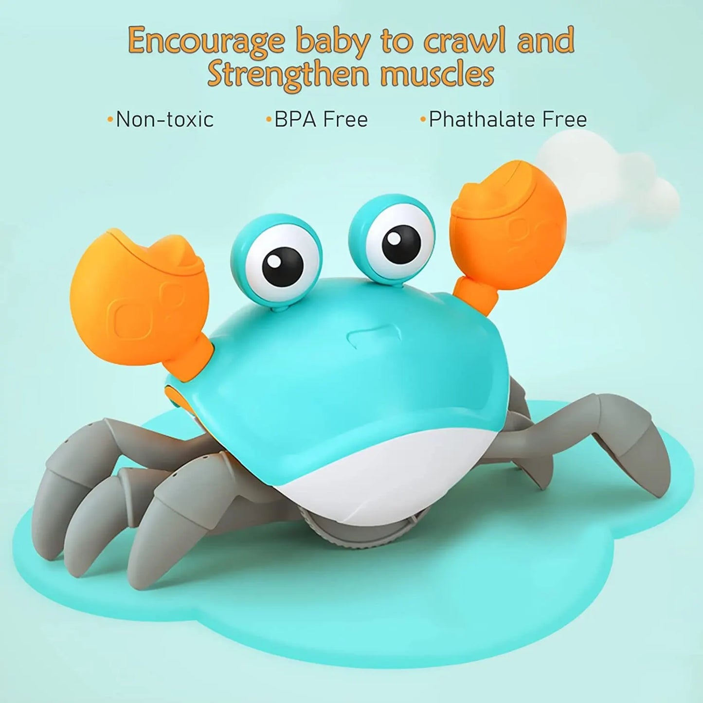 Crab Electronic Pet With Music